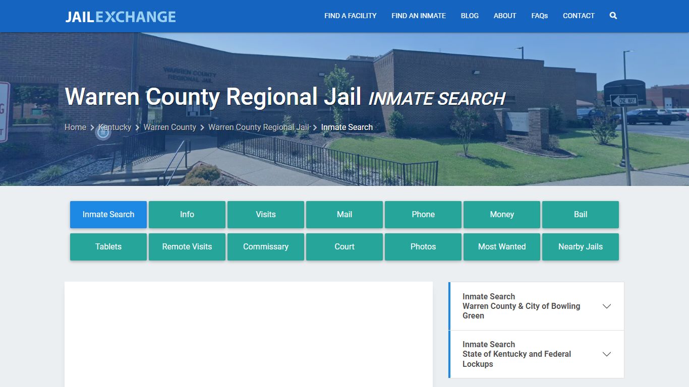 Warren County Regional Jail Inmate Search - Jail Exchange